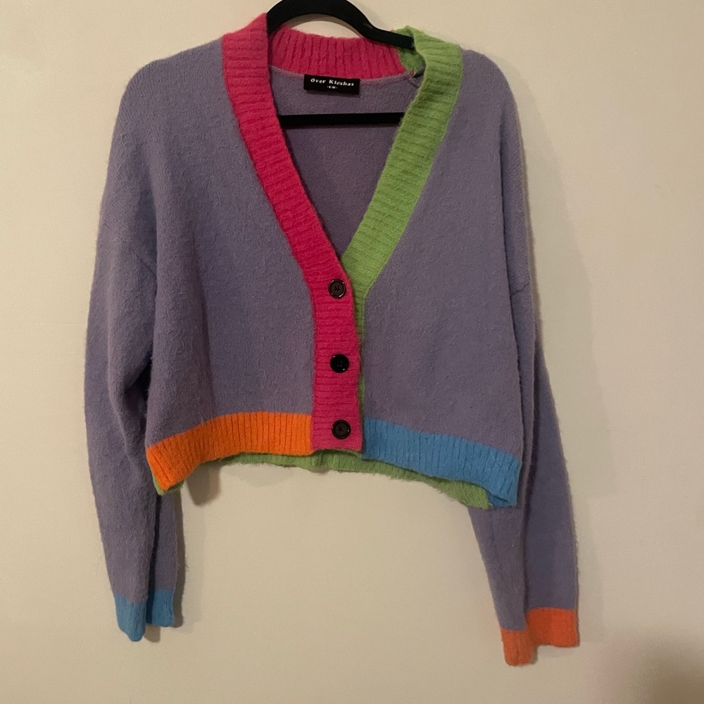 Colorful vintage Women's Sweater -s